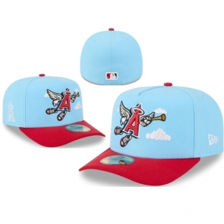 Los Angeles Angels Five-panel MLB 59FIFTY Curved Fitted hats 127213