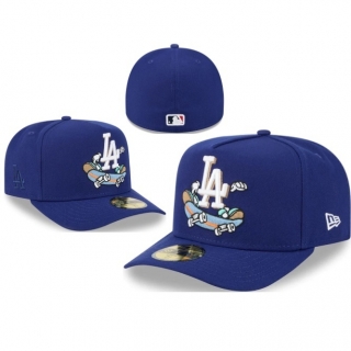 Los Angeles Dodgers Five-panel MLB 59FIFTY Curved Fitted hats 127215