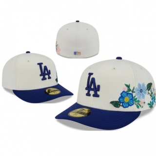Los Angeles Dodgers Six-panel MLB 59FIFTY Curved Fitted Hats 127216
