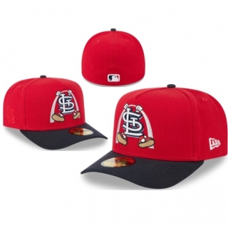 Saint Louis Cardinals Five-panel MLB 59FIFTY Curved Fitted hats 127221