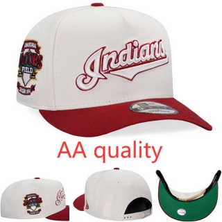 Cleveland Indians MLB 9FORTY Curved Adjustable Hats 127235