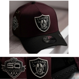 Las Vegas Raiders NFL 9FORTY Curved Adjustable Hats 127294