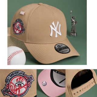 New York Yankees MLB 9FORTY Curved Adjustable Hats 127305