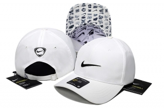 NIKE Pure Cotton Curved Adjustable Hats 127312