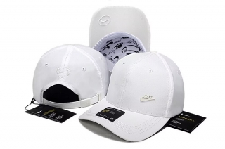 NIKE Pure Cotton Curved Adjustable Hats 127313