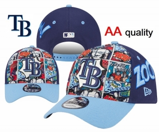 Tampa Bay Rays MLB 9FORTY Curved Adjustable Hats 127414