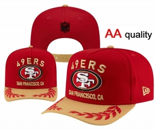 San Francisco 49ers NFL Curved Adjustable Hats 127447