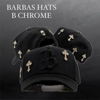 Barbas Hats B Chrome Curved Snapback Hats NFC Chip Works 127480