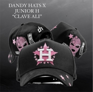 Dandy Hats x Junior H Clave Ali Curved Snapback Hats NFC Chip Works 127497