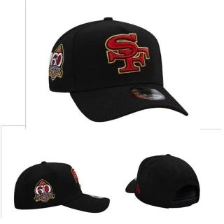 San Francisco 49ers NFL 9FORTY Curved Adjustable Hats 127653