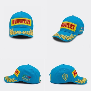Pirelli Podium Curved Adjustable Hats 126770