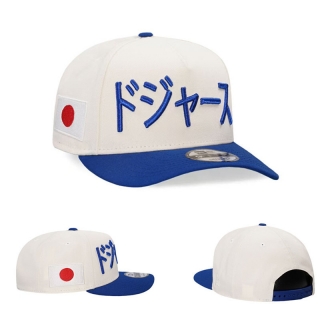 Los Angeles Dodgers MLB 9FORTY Curved Adjustable Hats 120900
