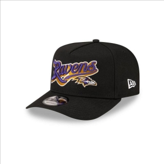 Baltimore Ravens NFL 9FIFTY Curved Snapback Hats 127807