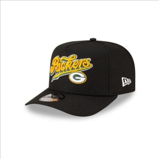 Green Bay Packers NFL 9FIFTY Curved Snapback Hats 127818