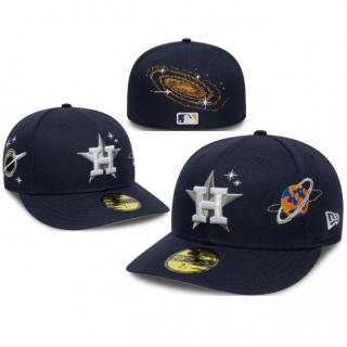 Houston Astros MLB 59FIFTY Curved Fitted Hats 128319