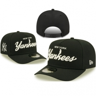 New York Yankees MLB 9FIFTY Curved Snapback Hats 128331