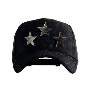 Barbas Hats x CT Rockstar Curved Adjustable Caps 128349