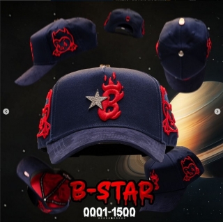 B-Star Curved Adjustable Barbas Caps 128351