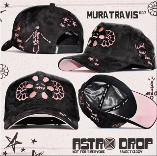 Mura Travis Astro Drop Curved Adjustable Caps With NFC Chip 128363