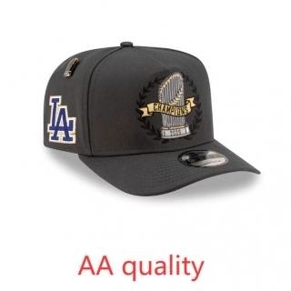 Los Angeles Dodgers Champiosn MLB 9FIFTY Curved Snapback Hats 128618