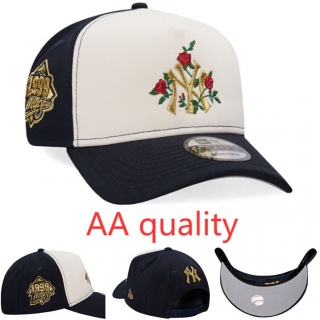 New York Yankees MLB 9FORTY Curved Adjustable Hats 128629