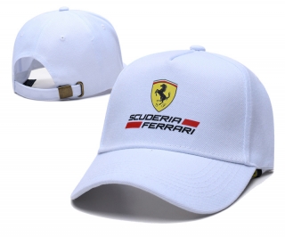Ferarri Curved Adjustable Hats 128981