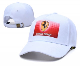 Ferarri Curved Adjustable Hats 128982