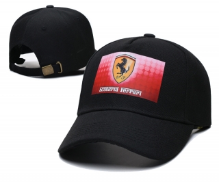 Ferarri Curved Adjustable Hats 128983