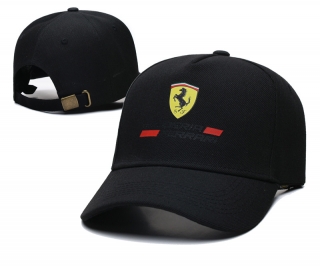 Ferarri Curved Adjustable Hats 128984