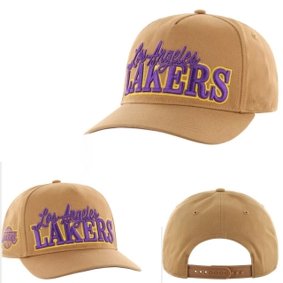 Los Angeles Lakers NBA Curved Adjustable Hats 128997