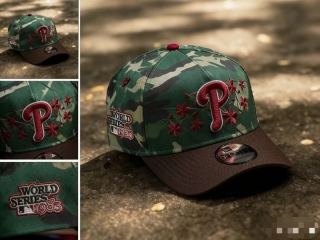 Philadelphia Phillies MLB 9FORTY Curved Adjustable Hats 129013