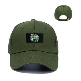 Boston Celtics NBA Curved Strapback Hats 129348