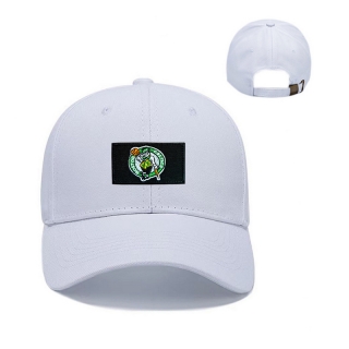 Boston Celtics NBA Curved Strapback Hats 129351