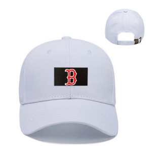 Boston Red Sox MLB Curved Strapback Hats 129358