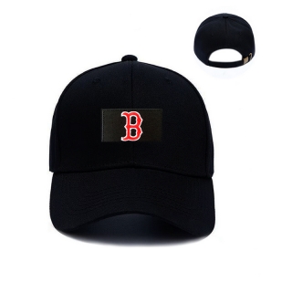 Boston Red Sox MLB Curved Strapback Hats 129363