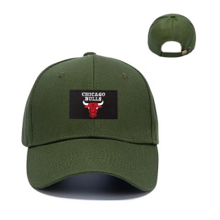 Chicago Bulls NBA Curved Strapback Hats 129380