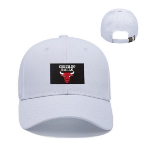 Chicago Bulls NBA Curved Strapback Hats 129382
