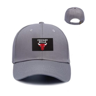 Chicago Bulls NBA Curved Strapback Hats 129383