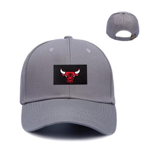 Chicago Bulls NBA Curved Strapback Hats 129391