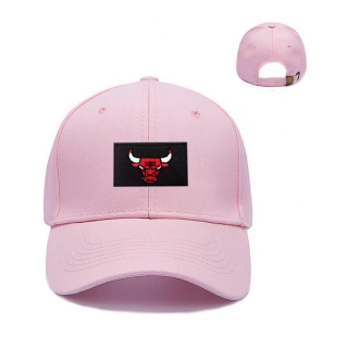Chicago Bulls NBA Curved Strapback Hats 129393