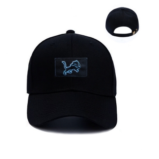 Detroit Lions NFL Curved Strapback Hats 129429