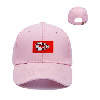 Kansas City Chiefs NFL Curved Strapback Hats 129467