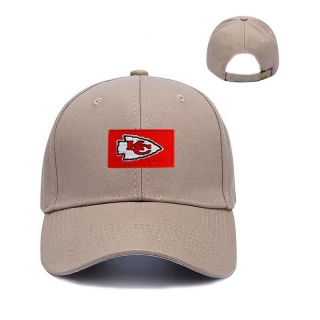 Kansas City Chiefs NFL Curved Strapback Hats 129470