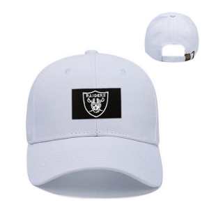 Las Vegas Raiders NFL Curved Strapback Hats 129474