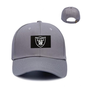 Las Vegas Raiders NFL Curved Strapback Hats 129475