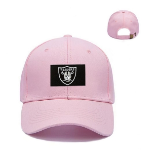 Las Vegas Raiders NFL Curved Strapback Hats 129476