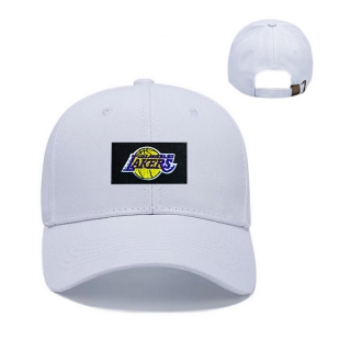 Los Angeles Lakers NBA Curved Strapback Hats 129490