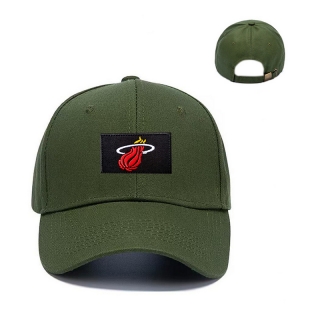 Miami Heat NBA Curved Strapback Hats 129504