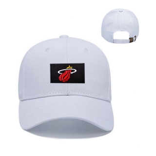 Miami Heat NBA Curved Strapback Hats 129506