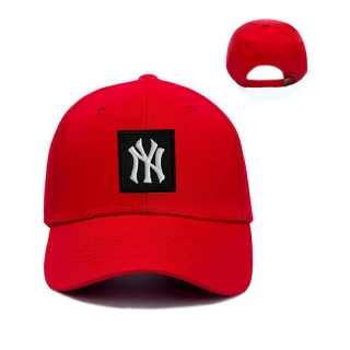 New York Yankees MLB Curved Strapback Hats 129540